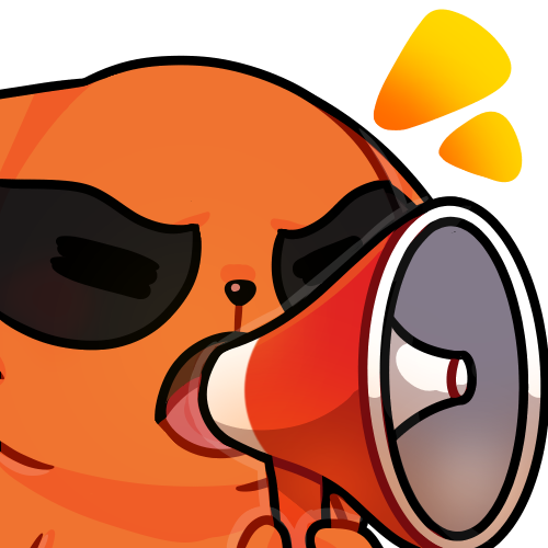 Kurama Mega phone Discord sticker