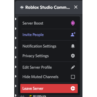 Just Leave Discord sticker
