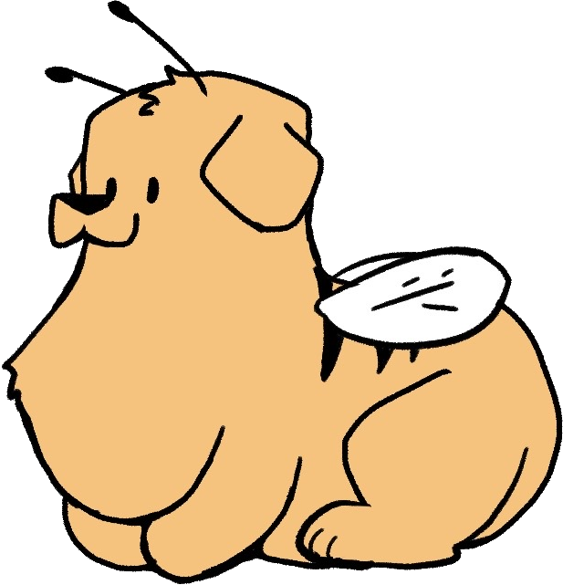 Beedog Discord sticker