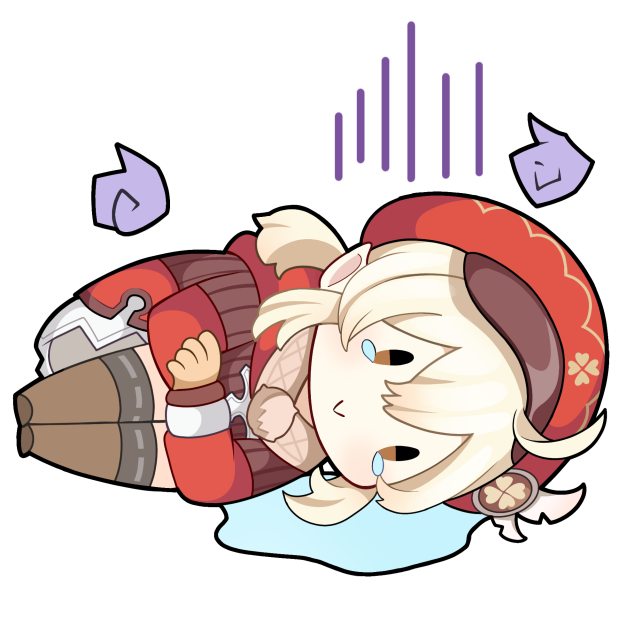 KleeDepression Discord sticker