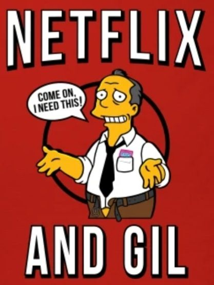 Netflix and Gil Discord sticker