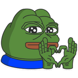 Pepe te ama Discord sticker