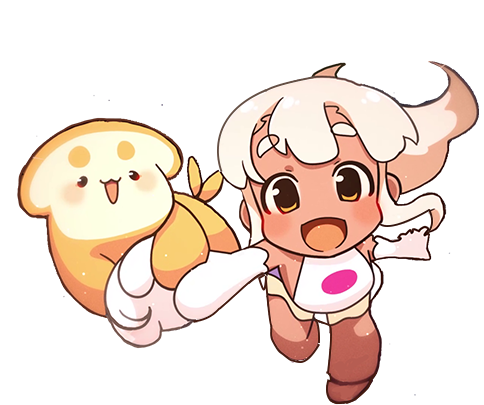 SanaAndBreaddog Discord sticker