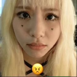 Angry Chaeyoung Discord sticker