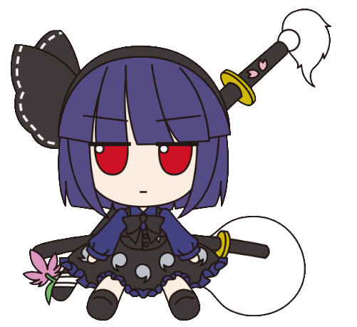 Dark Myon Fumo Discord sticker