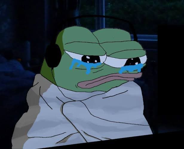pepe cry Discord sticker