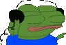 Peepo Music Discord sticker