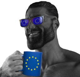 Eurochad Discord sticker