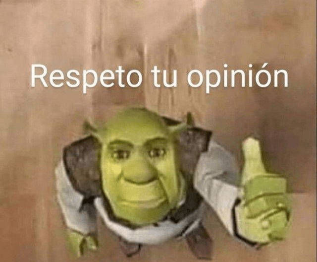 Respeto tu opinión  Discord sticker