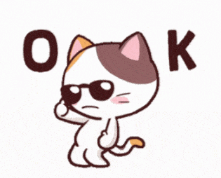 Ok Cat Discord sticker