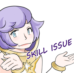 audraeSkillIssue Discord sticker