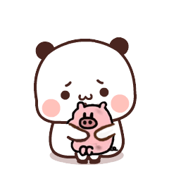 Frightened Bubu Discord sticker