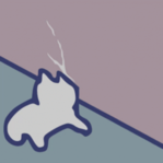 Cat Bashing Head Discord sticker