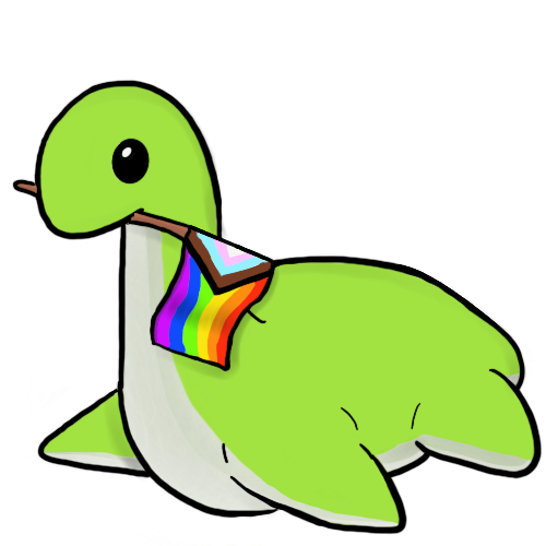 NessiePrideFlag by BippinQueen