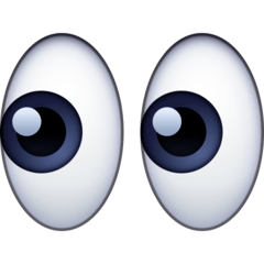 eyes looking Discord sticker