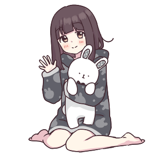 kmm menhera wave Discord sticker
