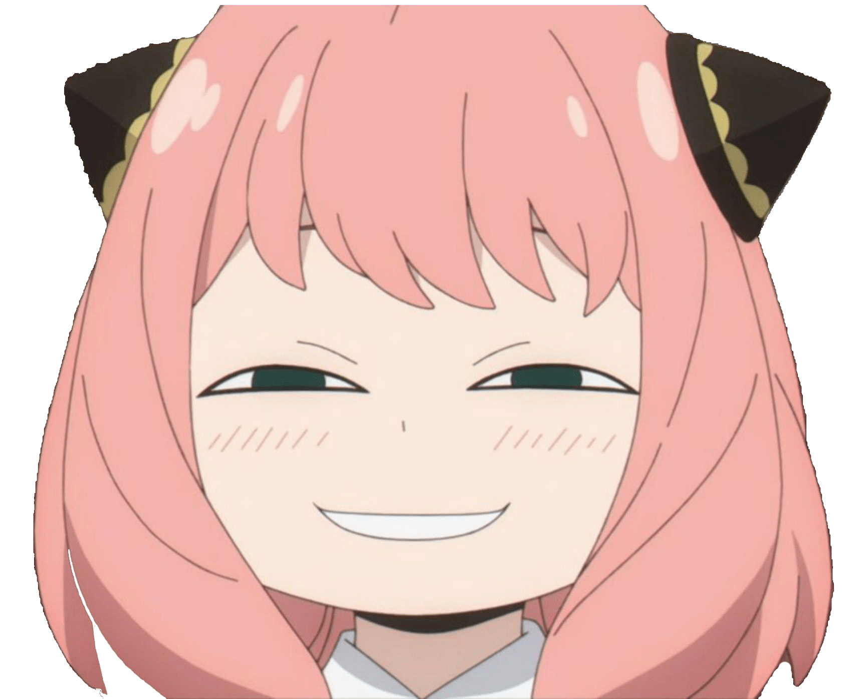 GO_anyaSmirk Discord sticker