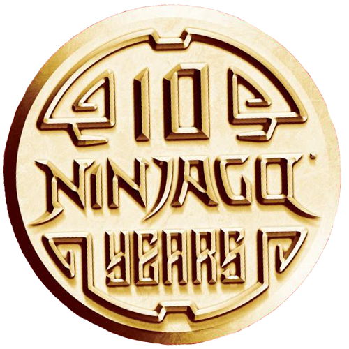 Ninjago 10 Year Anniversary Discord sticker