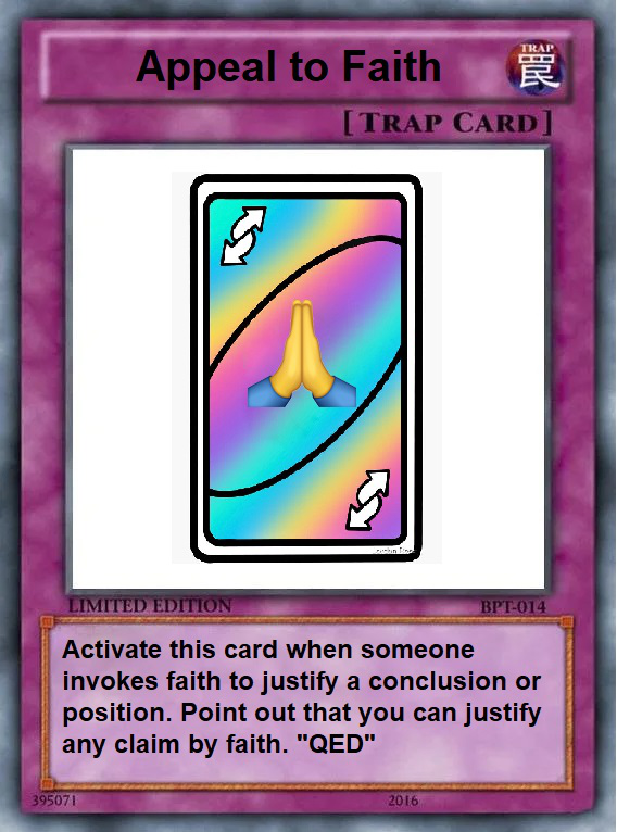 Appeal to Faith Discord sticker