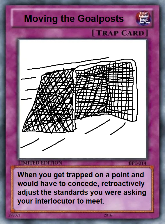 Moving the Goalposts Discord sticker