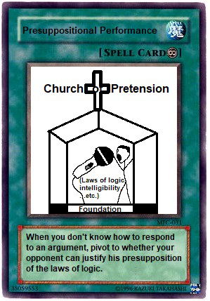 Presuppositional Performance Discord sticker