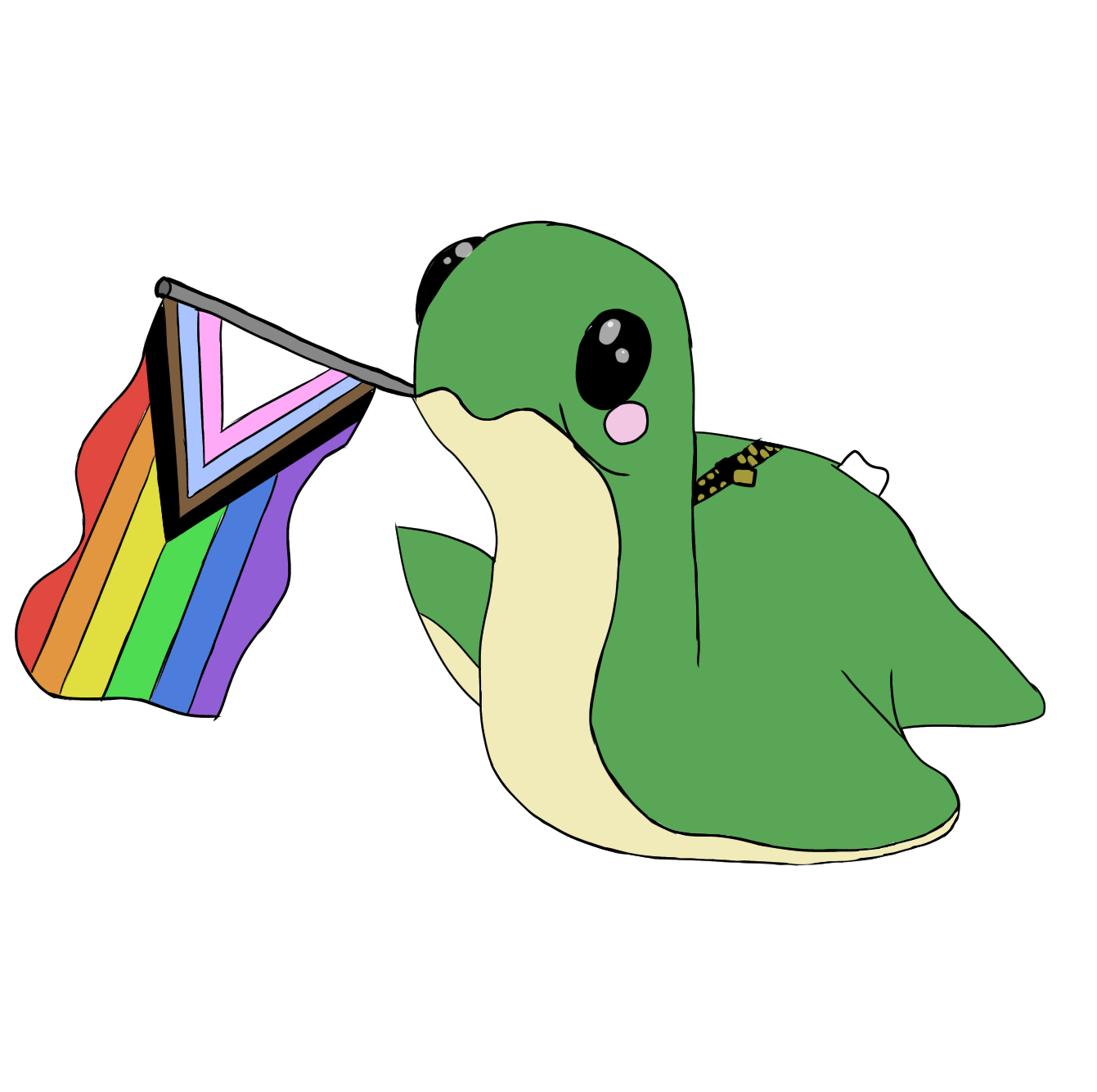 Nessie Pride Flag by Itzleebea