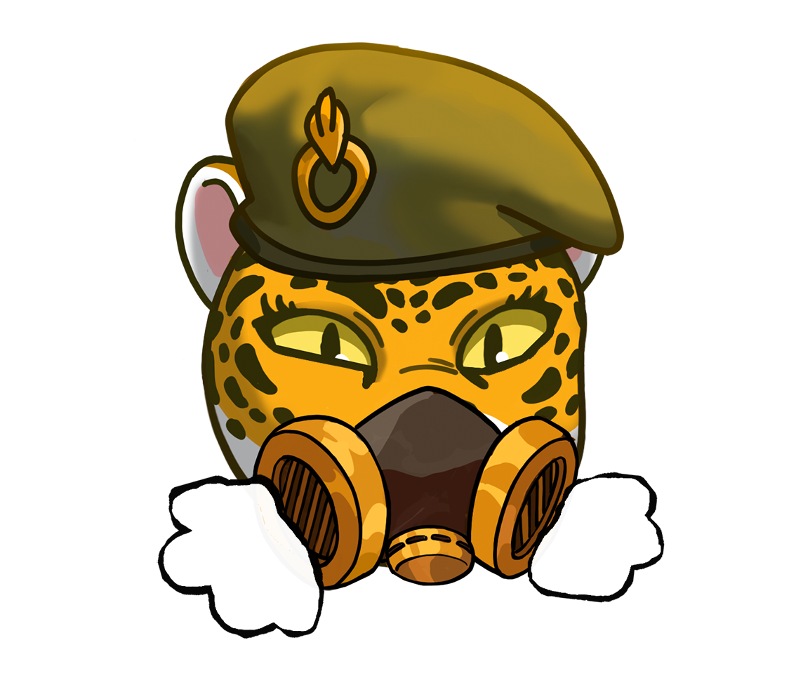 Gasmask Discord sticker