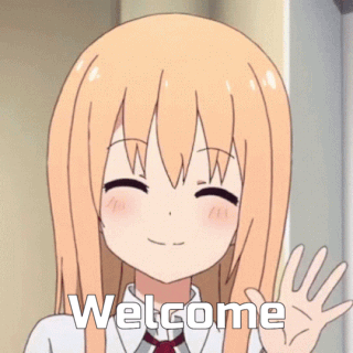 Anime_welcome2_wave Discord sticker