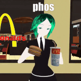 phos at subway Discord sticker