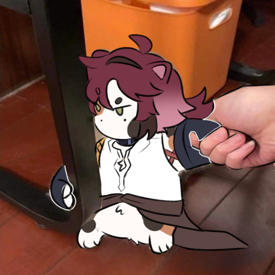 AngryCatzou (rei#6466) Discord sticker