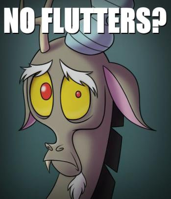 NO FLUTTERS?