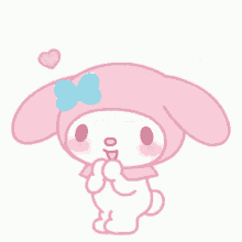 melody jump hearts Discord sticker