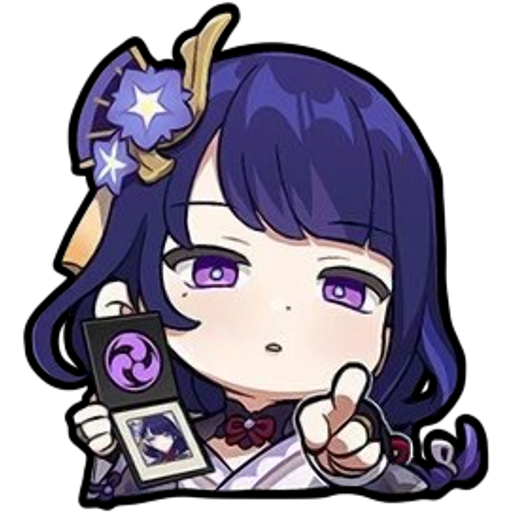 shogun stare Discord sticker