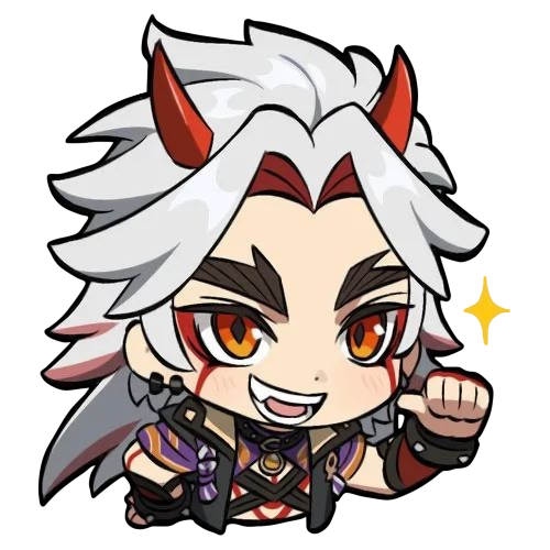 itto smile Discord sticker