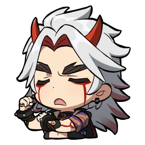 itto sigh Discord sticker