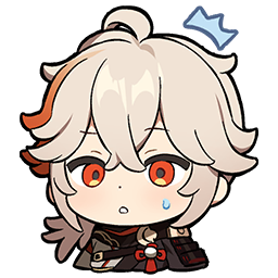 kazuha shock Discord sticker
