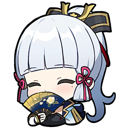 ayaka blush Discord sticker