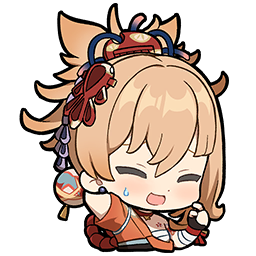 yoimiya oops Discord sticker