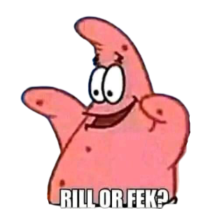 Ril or Fek? Discord sticker