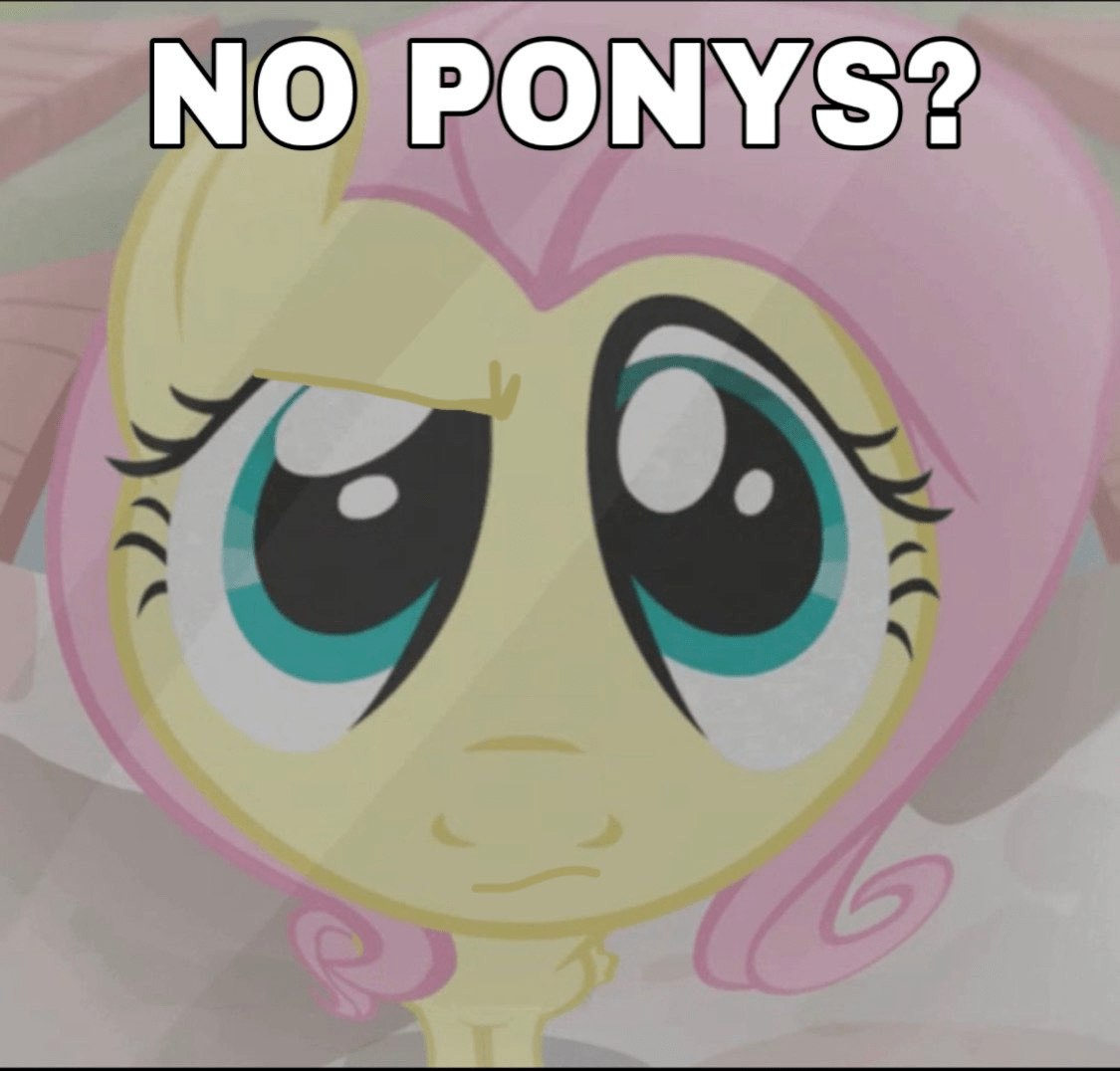 No Ponys?