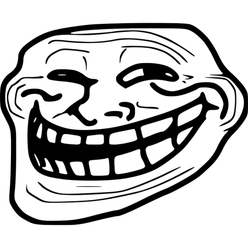 Troll Face Discord sticker