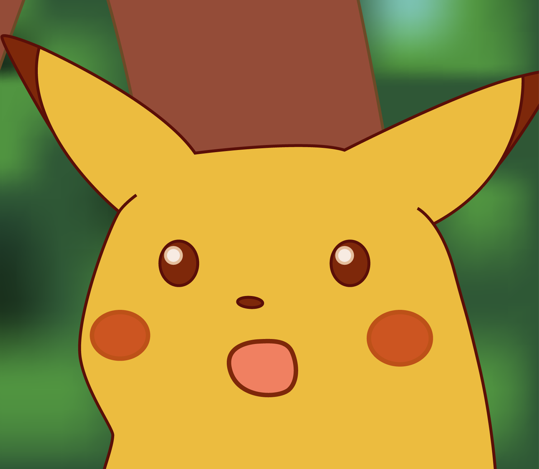 Shocked Pikachu Discord sticker