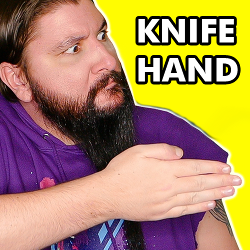 Papa Knife Hand Discord sticker