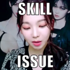 skill issue Discord sticker