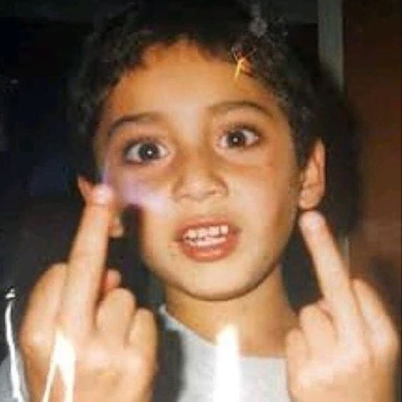 Double Middle Fingers Discord sticker