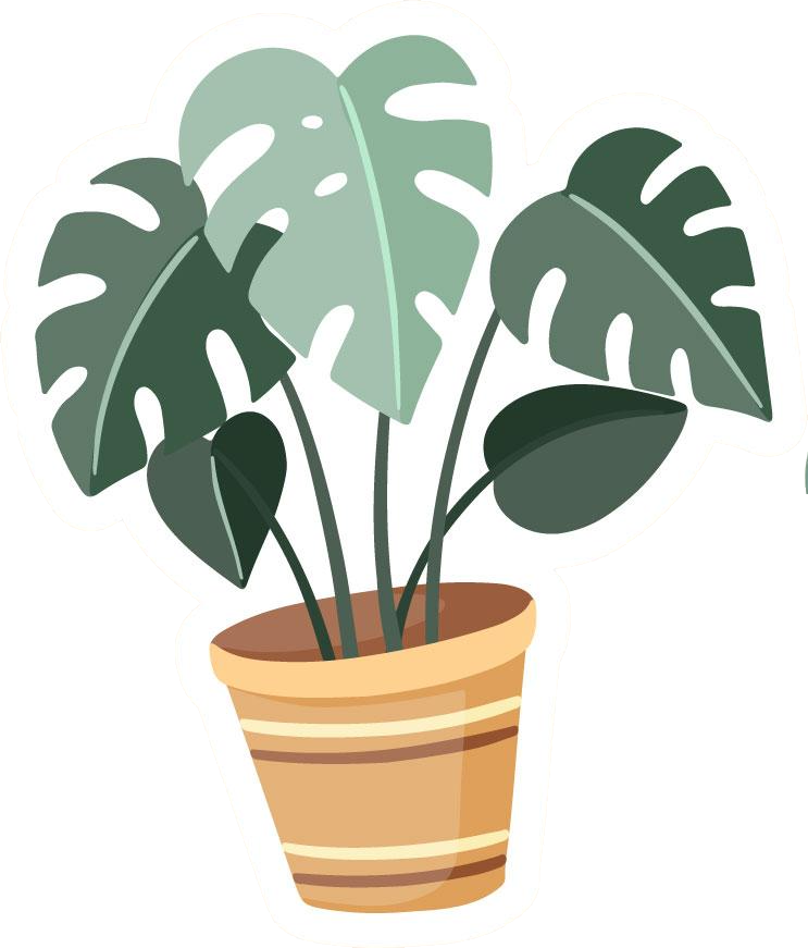 Monstera Discord sticker