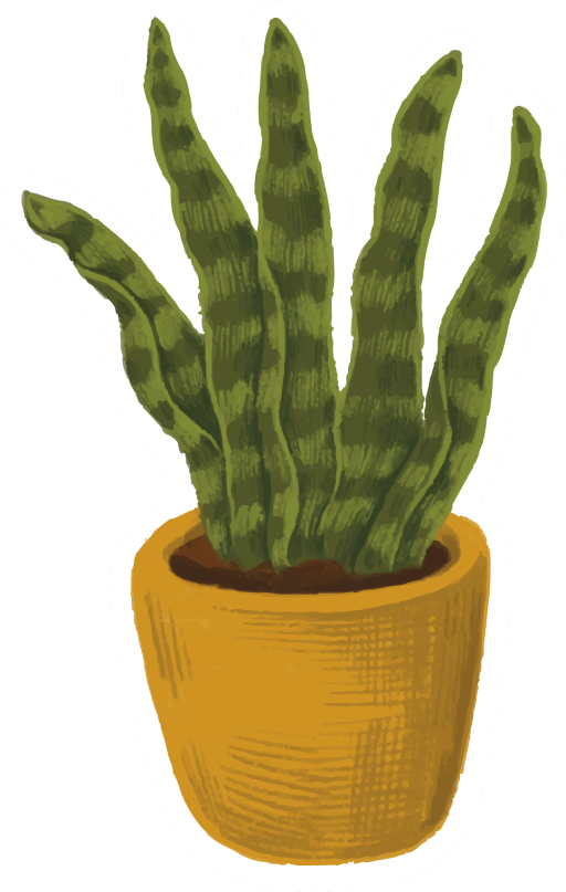 Snake Plant Discord sticker