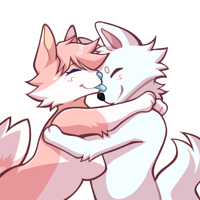 Maysi Hug YCH Discord sticker