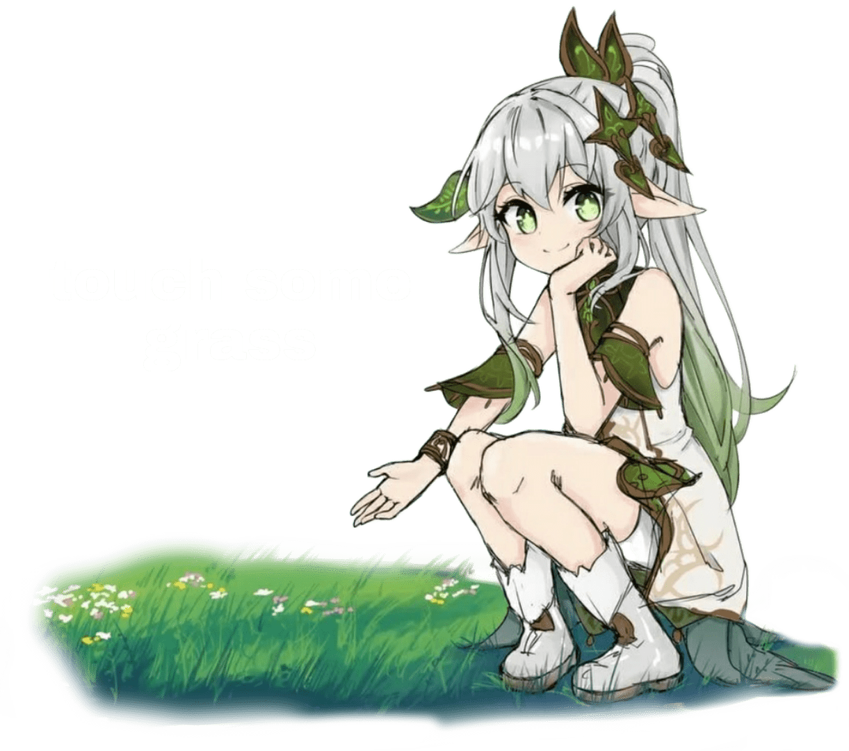 TouchGrass Discord sticker