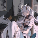 *•.¸♡ 𝒜𝒽𝓇𝒾 ♡¸.•* Discord avatar